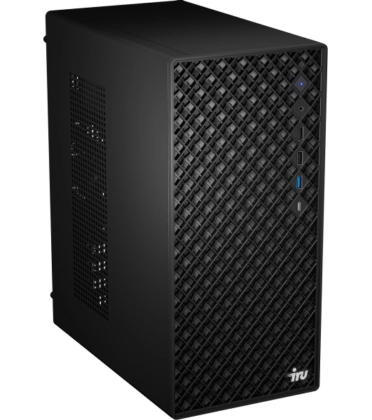 Компьютер IRU Tactio 520B6SB MT Ryzen 5 8500G (3.5) 16Gb SSD 512Gb RGr FreeDOS 2.5Gigabit 450W черный (RUS) (2116603)