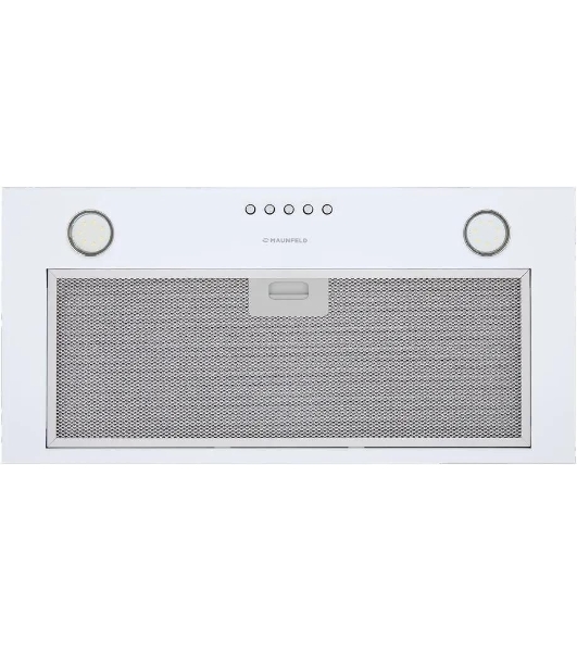 Вытяжка встраиваемая Maunfeld Crosby Power 50 белый, 50 см, 1050 куб. м/ч, 51.8 дБ