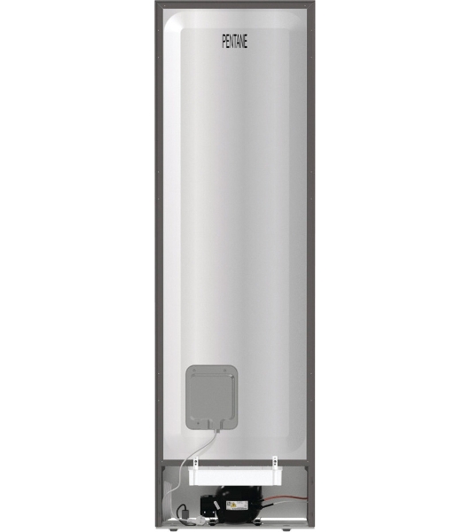 Холодильник Gorenje NRK6201ES4 серебристый двухкамерный 235/96 л морозилка снизу, No Frost