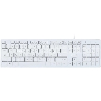 Клавиатура Oklick 550ML проводная, USB Type-A, белый, фото5