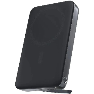 Портативный аккумулятор Aukey Magnetic2 10000 Qi2 черный