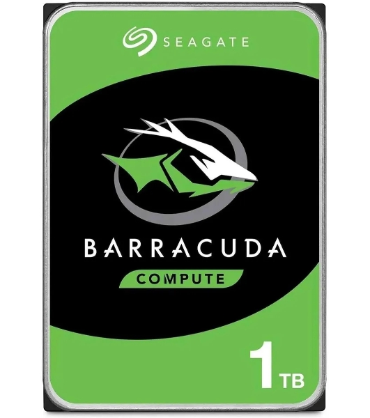 Жесткий диск Seagate BarraCuda 1TB Serial ATA III, 7200 rpm, 256mb buffer