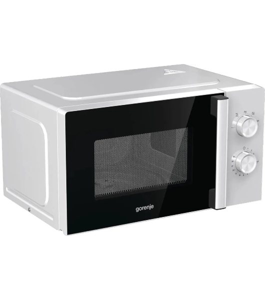 Микроволновая печь Gorenje MO17E1WH белый, 17 л, 700 Вт, переключатели - поворотный механизм