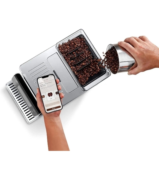 Кофемашина Delonghi ECAM630.75.TM 1450Вт черный/серебристый