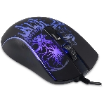 Мышь проводная Oklick 702G черный, 3600 dpi, USB, кнопки - 4, фото 1