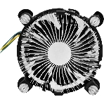 Кулер KingPrice KPAC-65-PWM3 92x92x25мм Soc-1200/1150/1151/1155 черный 4-pin 18-35dB Al 65W 140gr Ret, фото2