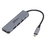 USB-концентратор Dahua TC35, USB Type-C, HDMI + USB 3.0 + PD Docking Station, USB, фото2