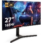 Монитор 27' ExeGate Combat EC2700TA VA 2560x1440, 165 Гц, 1 мс, 16:9, 300 кд/м², 1xHDMI, 1xDP, 2xUSB, 3.5 мм, изогнутый R1500, черный, фото4