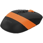 Мышь беспроводная A4Tech Fstyler FG10S черный/оранжевый, 2000 dpi, радиоканал, USB, кнопки - 4, фото13