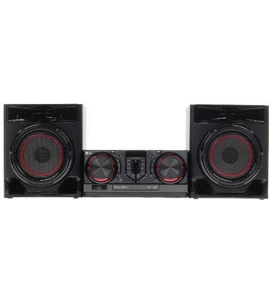 Мини-аудиосистема LG CJ44 черный 480Вт FM USB BT