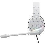 Гарнитура Oklick HS-L710G белый/чёрный, проводная, USB, подсветка, фото5