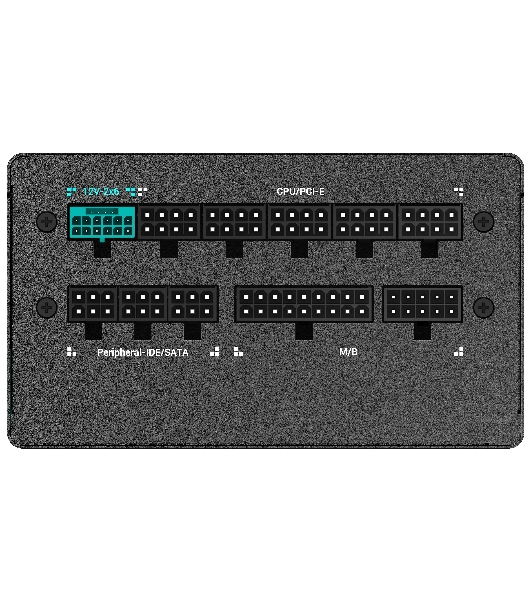 Блок питания Deepcool/GamerStorm PQ750G (ATX 3.1, 750W, Full Cable Management, PWM 120мм fan, 80 PLUS GOLD, Active PFC + Half Bridge + DC/DC, Full Japanese Capasitors, Gen5 PCIe) RET