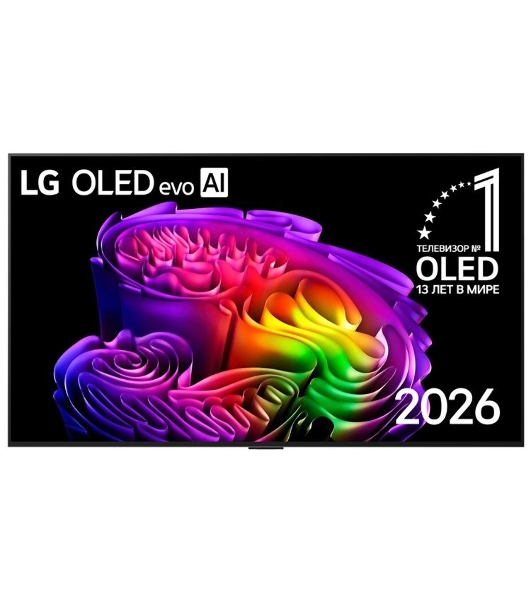 Телевизор LG 65' OLED65G6RLA.ARUG черный OLED UHD 120Hz WebOS