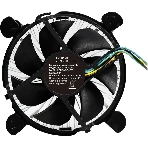 Кулер KingPrice KPAC-65-PWM3 92x92x25мм Soc-1200/1150/1151/1155 черный 4-pin 18-35dB Al 65W 140gr Ret, фото3