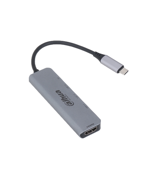USB-концентратор Dahua TC35, USB Type-C, HDMI + USB 3.0 + PD Docking Station, USB