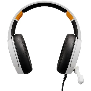 Гарнитура Oklick HS-L710G белый/чёрный, проводная, USB, подсветка