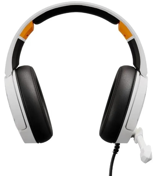 Гарнитура Oklick HS-L710G белый/чёрный, проводная, USB, подсветка