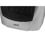 Тепловентилятор Oasis KS-15 серый, 1500 Вт, 20 м2, фото2