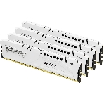 Оперативная память Kingston Fury Beast, DDR5, 64Gb (4x16 Gb), 6000 MHz, CL40, DIMM, радиатор, белый, фото2