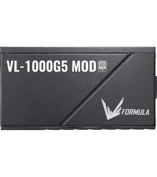 Блок питания Aerocool/Formula ATX 1000W VL-1000G5 MOD Gen5 RTL, 1000Вт, 80 PLUS Gold, 140мм, модульный, черный и серый