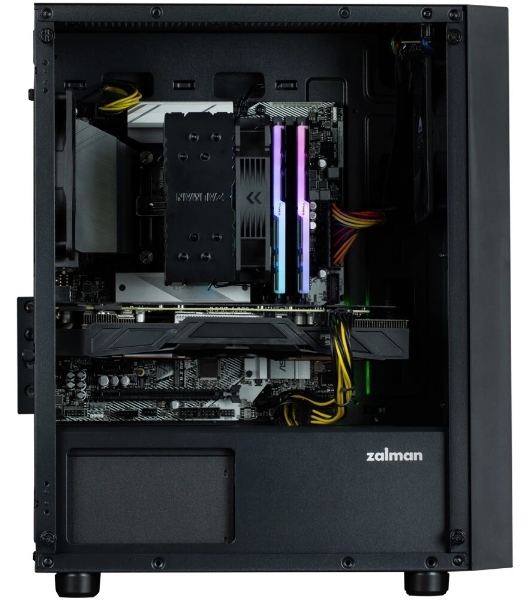 Компьютерный корпус MiniTower Zalman T3 PLUS черный (Zalman T3 PLUS) (без блока питания)