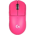 Мышь беспроводная Logitech G PRO X SUPERLIGHT розовый, 25600 dpi, радиоканал, USB, кнопки - 5, фото 1