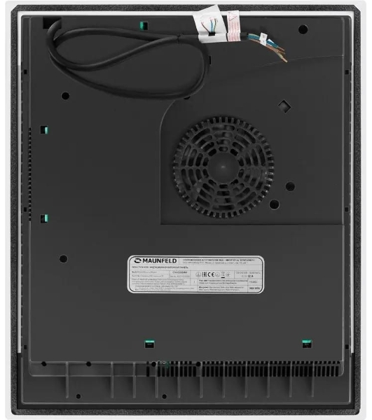 Индукционная варочная панель Maunfeld CVI453SBWH Inverter, конфорок: 3 шт., стеклокерамика, независимая, белый