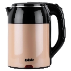 Чайник электрический BBK EK1709P черный/бежевый, фото2
