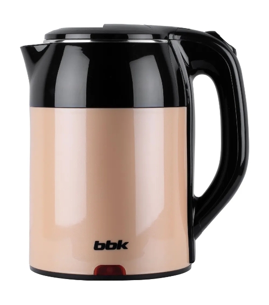 Чайник электрический BBK EK1709P черный/бежевый