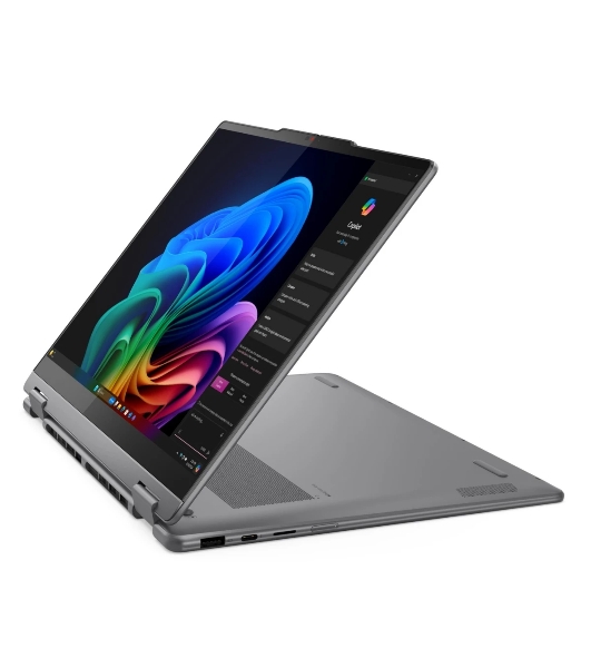 Ноутбук Lenovo Yoga 7 14AKP10 Ryzen AI 5 340 24Gb SSD1Tb AMD Radeon 840M 14' OLED Touch WUXGA (1920x1200) Windows 11 Home beige WiFi BT Cam (83JR005YRK)