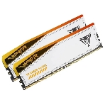 Оперативная память Patriot Viper Elite 5 TUF Gaming, DDR5, 32Gb (2x16 GB), 6000 MHz, CL36, DIMM, радиатор, RGB, белый, фото 1