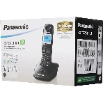 Телефон беспроводной (DECT) Panasonic KX-TG2511RUT (титан) АОН, Caller ID,спикерфон на трубке,переход в Эко режим одним нажатием, фото5