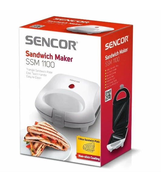 Сэндвичница Sencor SSM 1100 белый