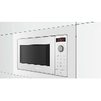 Встраиваемая микроволновая печь Bosch BEL653MW3 белый, 25 л, 800 Вт, переключатели - поворотный механизм/сенсор, фото3