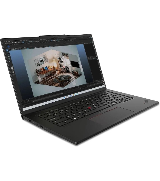 Ноутбук Lenovo ThinkPad P14s G5 черный Core Ultra 7 155H 32Gb SSD 1Tb NVIDIA RTX 500 4Gb 14.5' IPS Touch WQXGA (2560x1600) Windows 11 Pro WiFi BT Cam (21G3S5DR00)