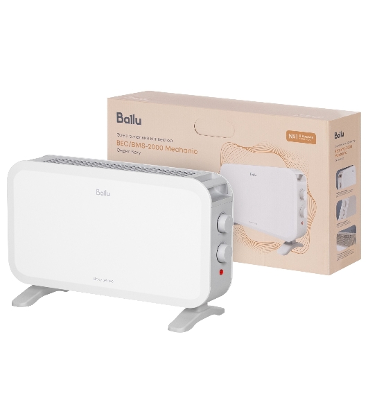 Конвектор электрический Ballu Boxy BEC/BMS-2000 белый