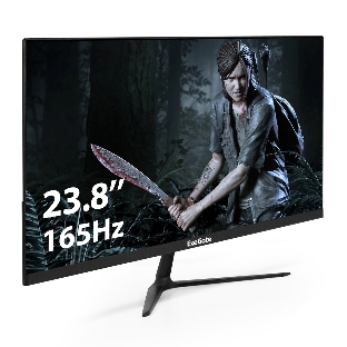 Монитор 23.8' ExeGate Combat EG2407C IPS 1920x1080, 165 Гц, 1 мс, 16:9, 300 кд/м2, 1xHDMI, 1xDP, 1x3.5 мм, черный