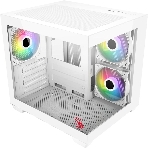 Компьютерный корпус Bloody CC-121 белый без БП mATX 7x120мм 1xUSB2.0 1xUSB3.0 audio, фото12