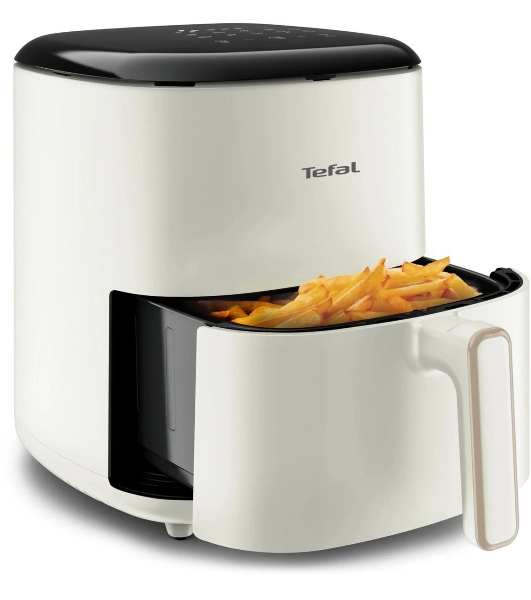 Аэрогриль Tefal Easy Fry Max EY245AE0 бежевый, 1500 Вт, 5 л, сенсор, 11 программ