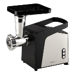 Мясорубка электрическая ENERGY EN-153 черный, 2400 Вт, 1.5 кг/мин, реверс, защита от перегрузки, насадки - 4, фото 1