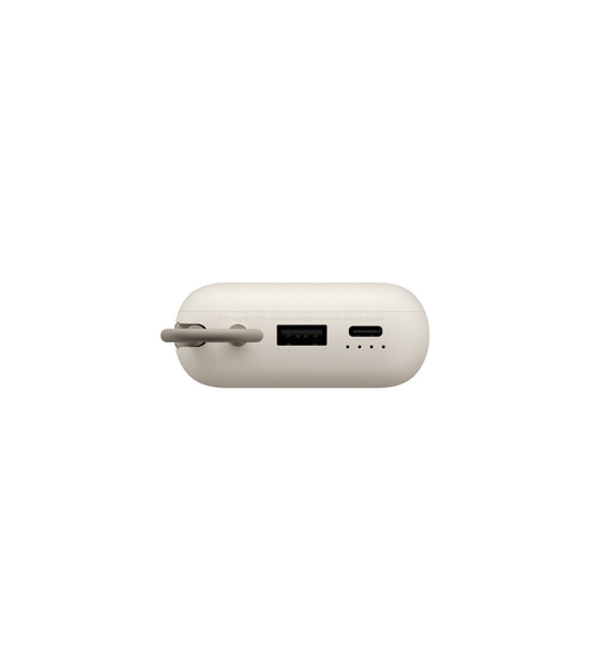 Портативный аккумулятор Xiaomi Power Bank 10000mAh (встроенный кабель) Tan GL
