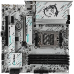 Материнская плата MSI B850M GAMING PLUS WIFI, AM5, AMD B850, 4xDDR5, 4xSATA, 2xM.2, 1xPCIe 5.0 x16, 1xPCIe 4.0 x4, 1xPCIe 3.0 x1, 1xDP, 1xHDMI, 1x5Gb LAN, Wi-Fi 7, Bluetooth 5.4, 3xUSB-C 10Gbps, 3xUSB-A 10Gbps, 3xUSB-A 5Gbps, 3x3.5 мм, 7.1, mATX, фото 1