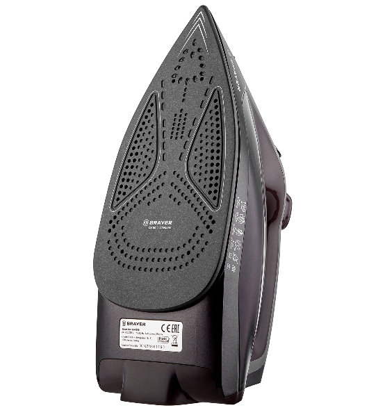 Утюг BRAYER BR4020 коричневый/черный, 2600 Вт, 25 г/мин, 140 г/мин, 380 мл