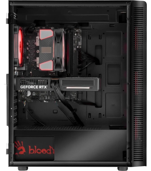 Компьютер Bloody BD-PC CB76T2 TWR i5 14400F (2.5) 32Gb SSD 1Tb RTX 5070 12Gb Windows 11 Home 64 GbitEth 650W черный (RUS) (2141983)
