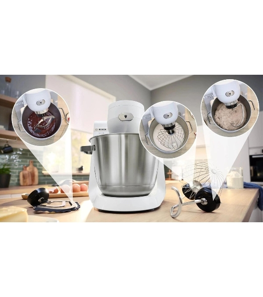 Кухонная машина Bosch MUMS6EW00 планетар.вращ. 1600Вт белый