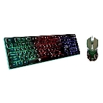Комплект клавиатура+мышь Nakatomi KMG-2305U проводной, USB, 1600 DPI, черный, фото11