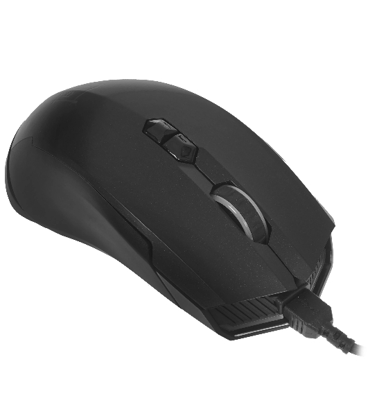 Мышь беспроводная Harper Gaming Spigot WGM-01 черный, 4000 dpi, радиоканал, USB, кнопки - 7