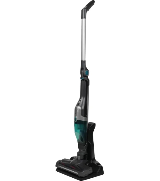 Пылесос вертикальный Tefal Xtrem Compact Essential TY1239WO лазурный/серый, питание от аккумулятора, 145 Вт, уборка сухая, пылесборник 0.4 л