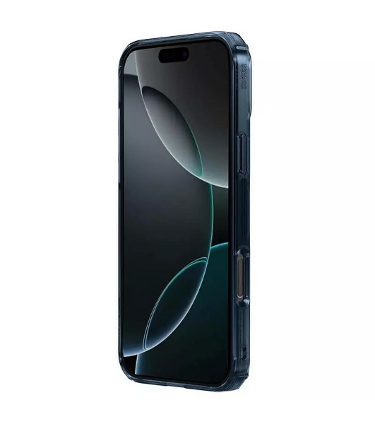 Чехол Nature TPU Pro Magnetic Case, синий, (AP IP16 Pro Max)