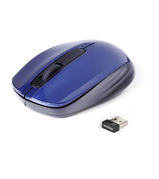 Мышь беспроводная Smartbuy ONE 332 синяя (SBM-332AG-B)